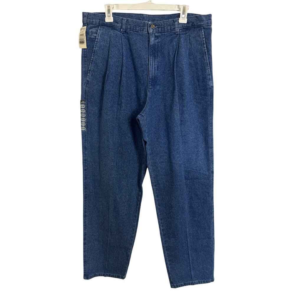 Vtg 90s Deadstock Lee Relaxed Fit Coin Pocket Pant Size 36x32 Cotton Stonewash